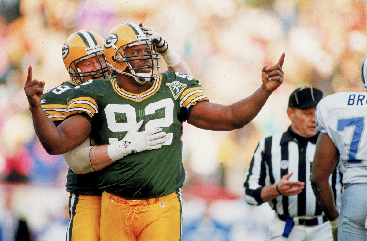 Former Packer Reggie White.