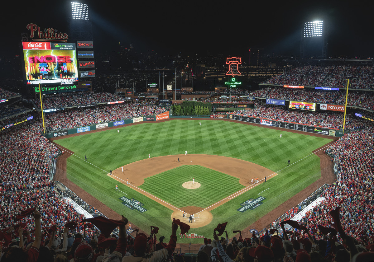General view of Citizens Bank Park
