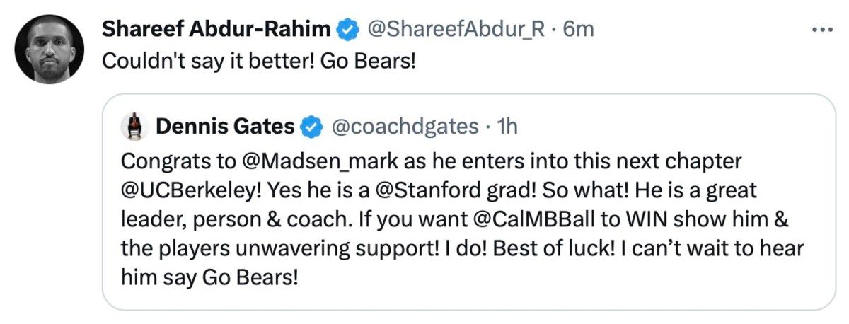 Dennis Gates on Madsen