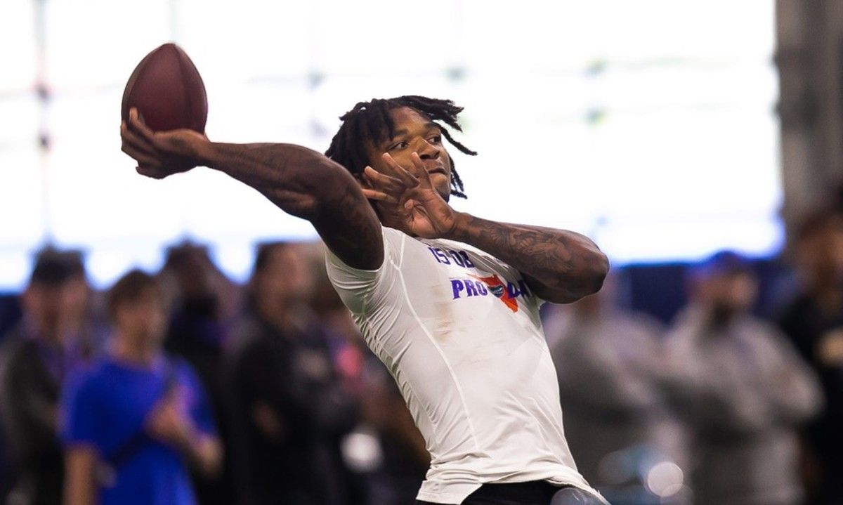 Florida's Anthony Richardson will likely be drafted in the top 10.