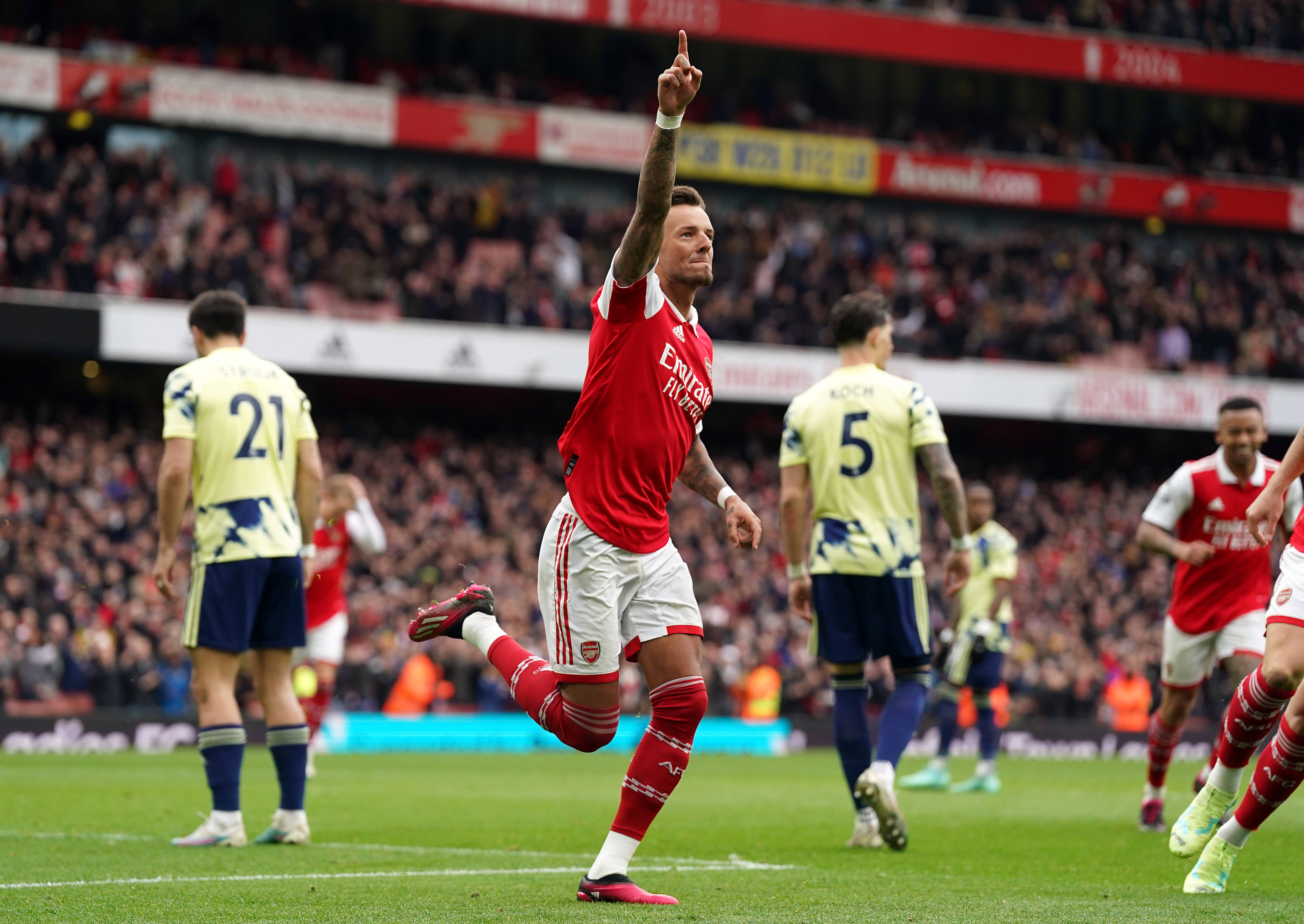 Highlights Arsenal 4-1 Leeds - Gabriel Jesus scores 2 goals