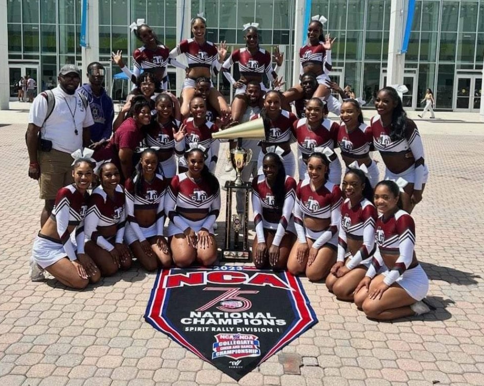 Texas Southern University Cheerleaders First HBCU to Win NCA National