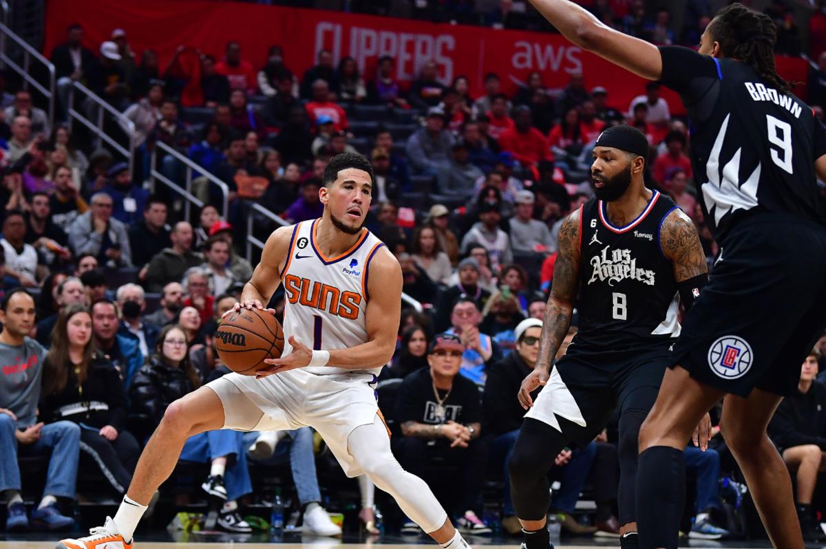 Booker could have his way against the Clippers if the Suns play a screening switch attack offensively. 