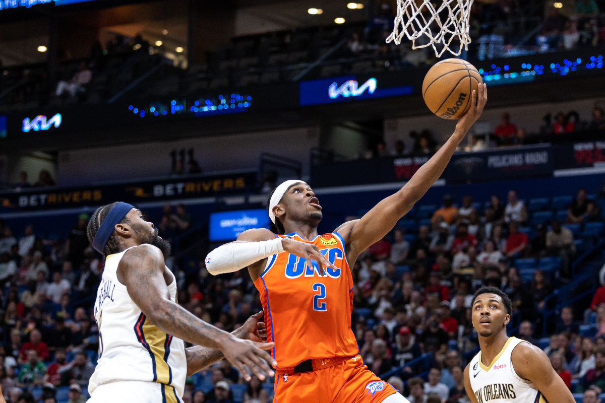 okc thunder shai gilgeous alexander jersey