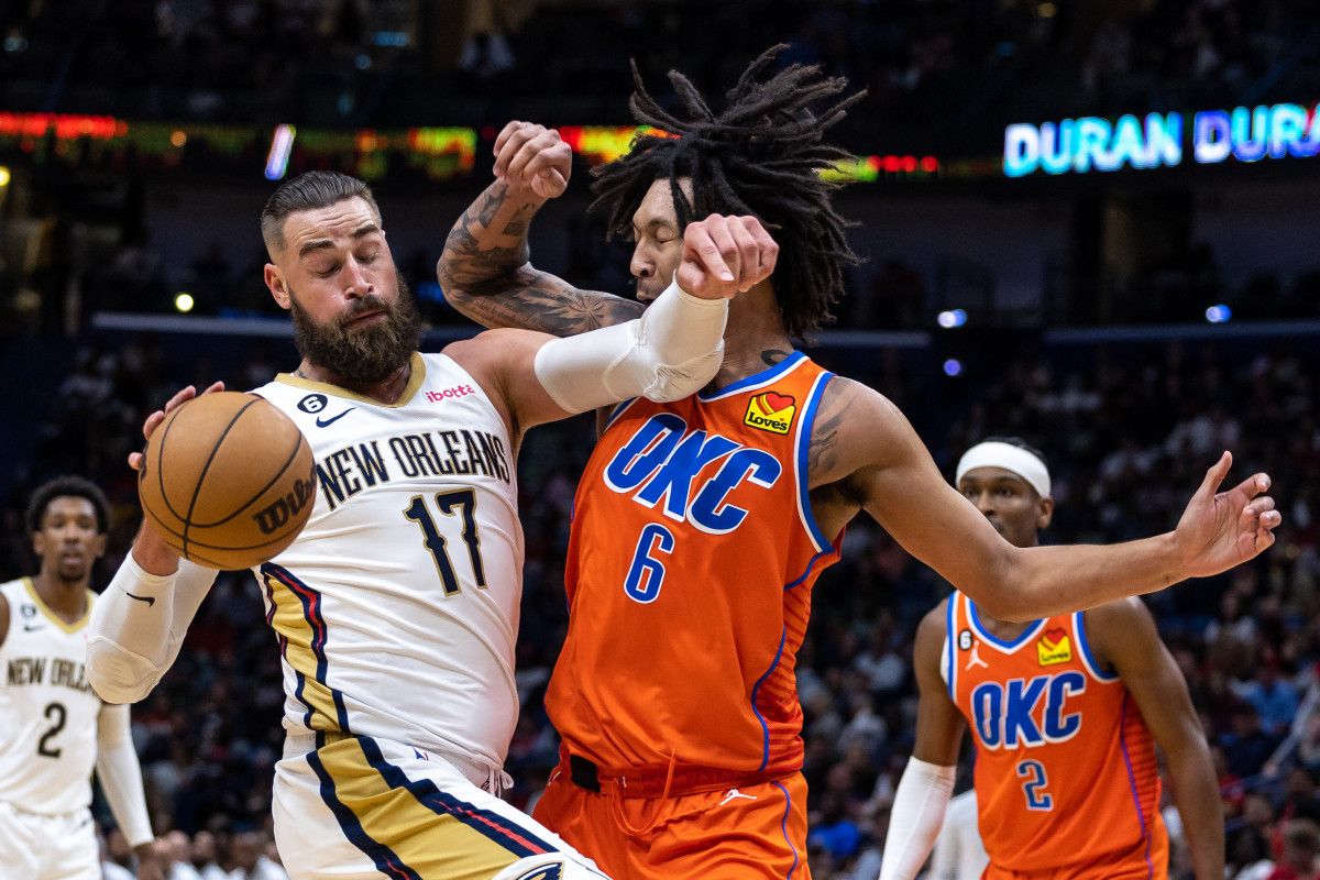 Jaylin Williams, Jonas Valanciunas, New Orleans Pelicans