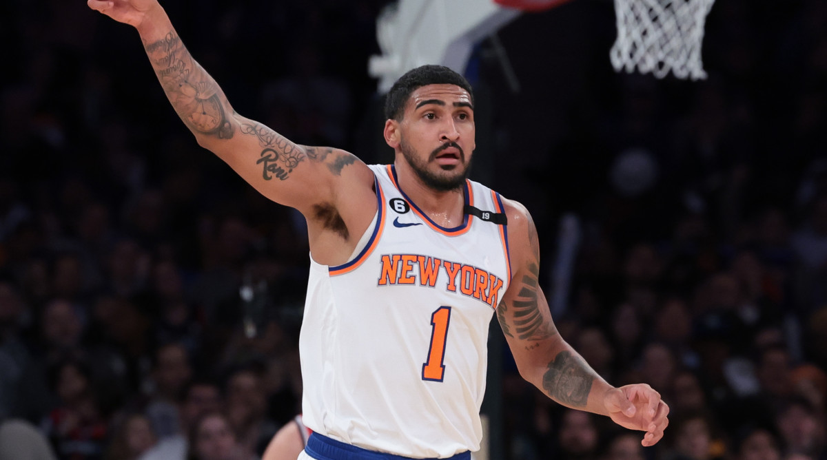Knicks forward Obi Toppin