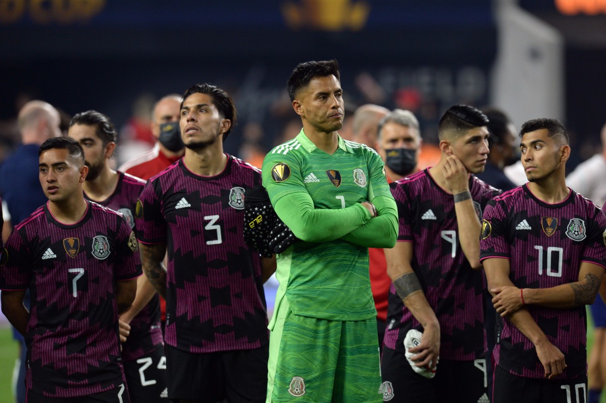 Jugadores decepcionados tras perder Copa de Oro 2021