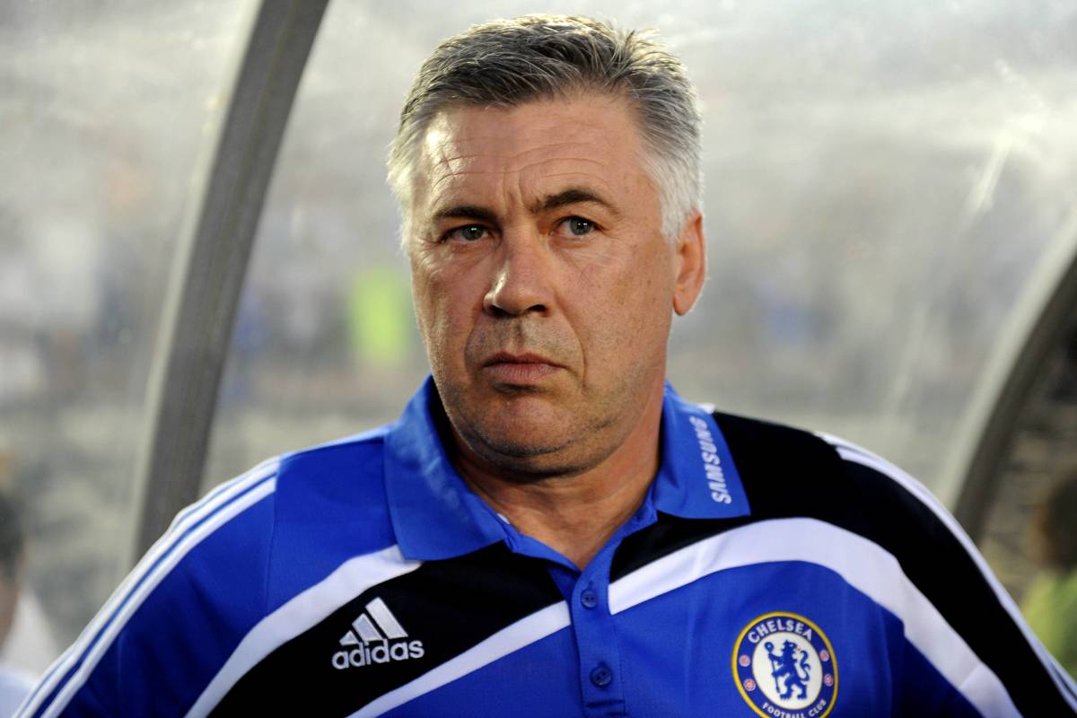 Carlo Ancelotti pictured in 2009 during his time as manager of Chelsea