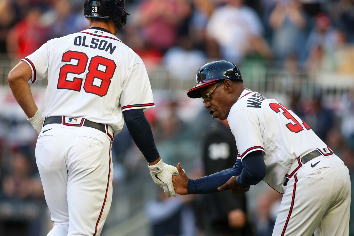 WATCH: Atlanta Braves' Matt Olson Hits Home Run 118.6 MPH - Fastball