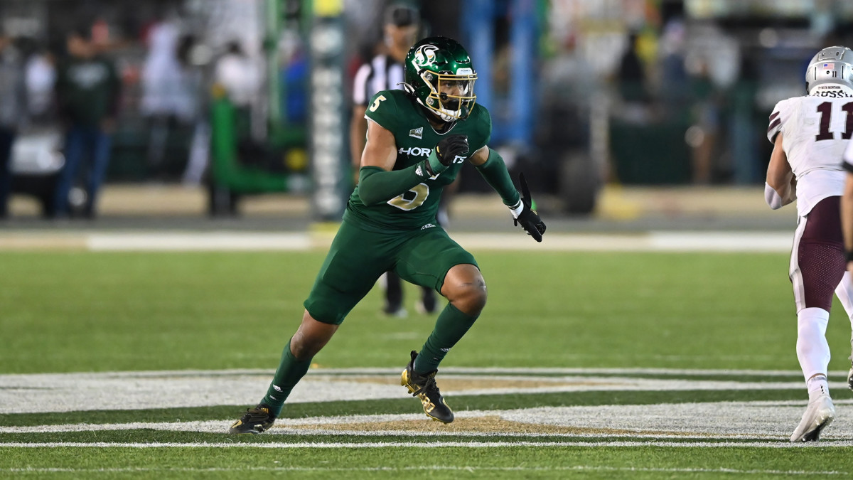 Las Vegas Raiders NFL Draft prospect LB Marte Mapu, Sac State Sports