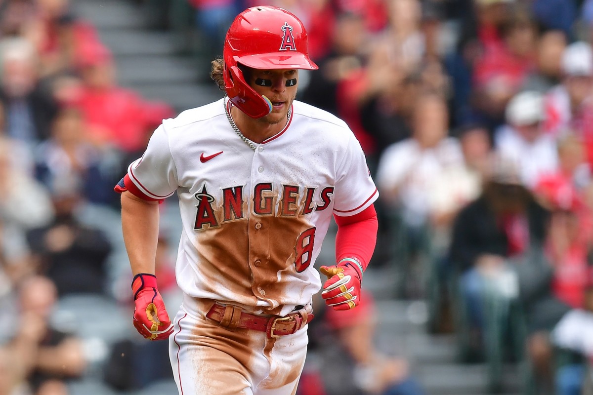 Brett Phillips Believes He Can Do Anything to Help Angels Win - Los Angeles  Angels