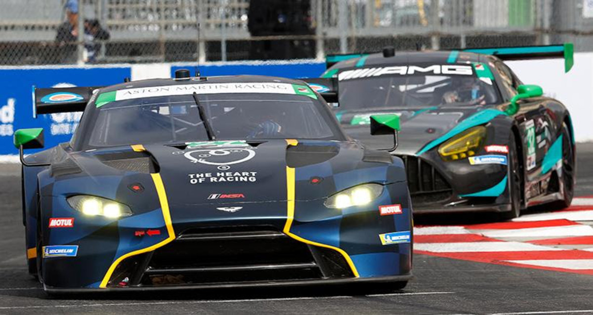Marco Sorensen was in a class of his own during Friday's IMSA qualifying. Photo courtesy IMSA.