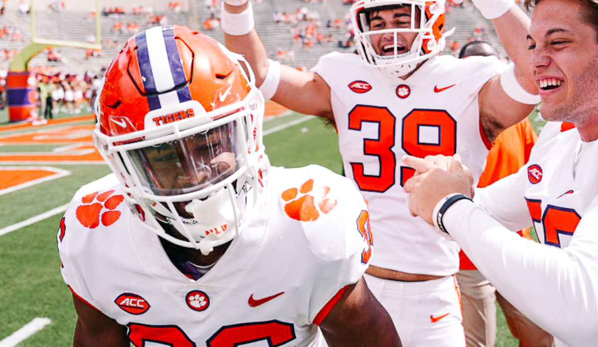 Clemson Spring Game Standout Performances Sports Illustrated Clemson