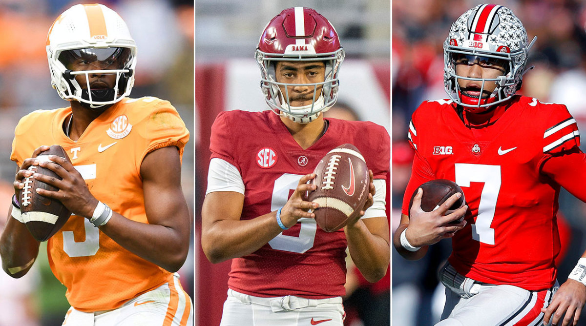 Tennessee quarterback Hendon Hooker, Alabama quarterback Bryce Young and Ohio State quarterback C.J. Stroud could all go in the first round of the NFL draft.