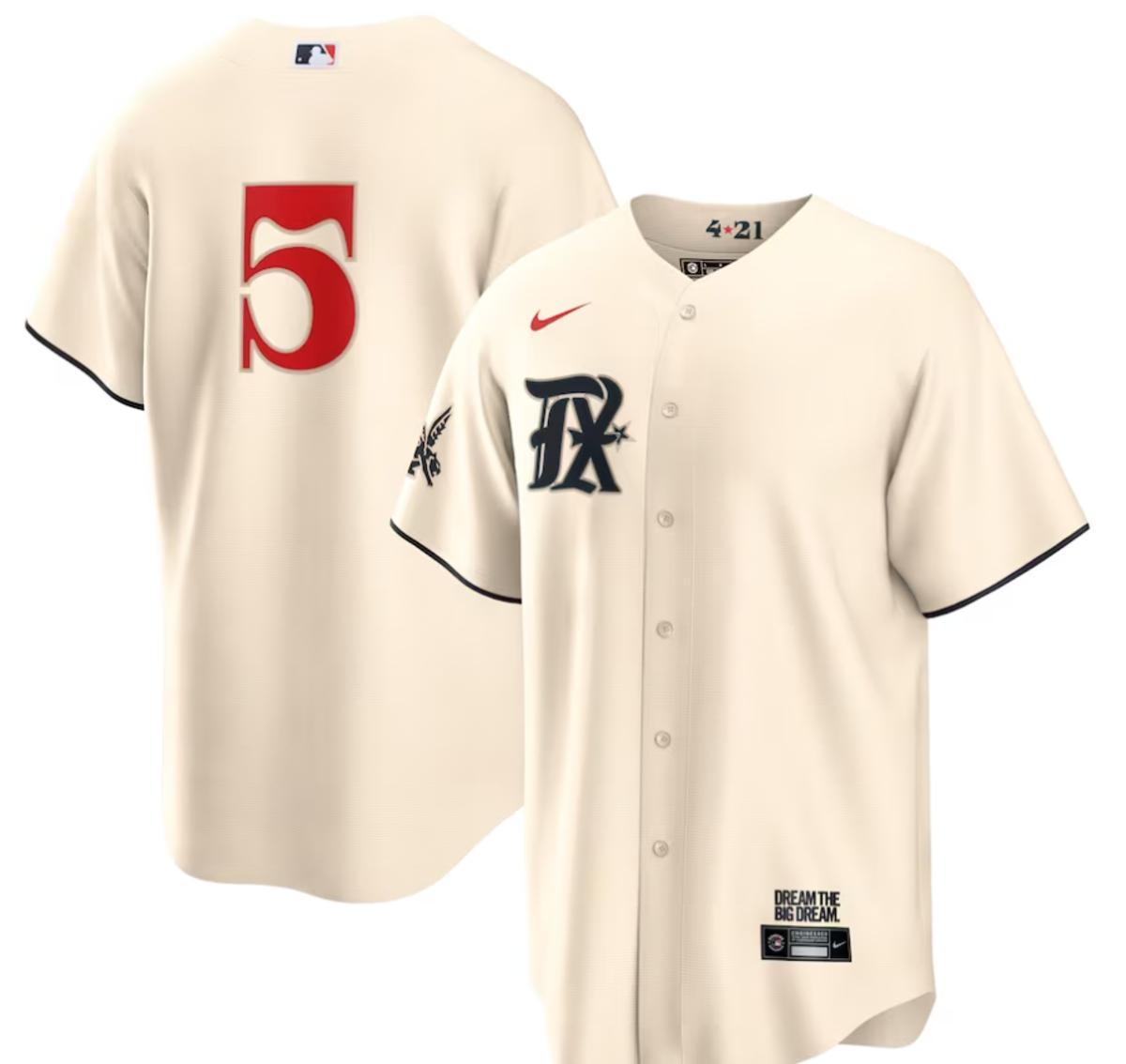 Nike MLB Texas Rangers City Connect Men's Replica Baseball Jersey