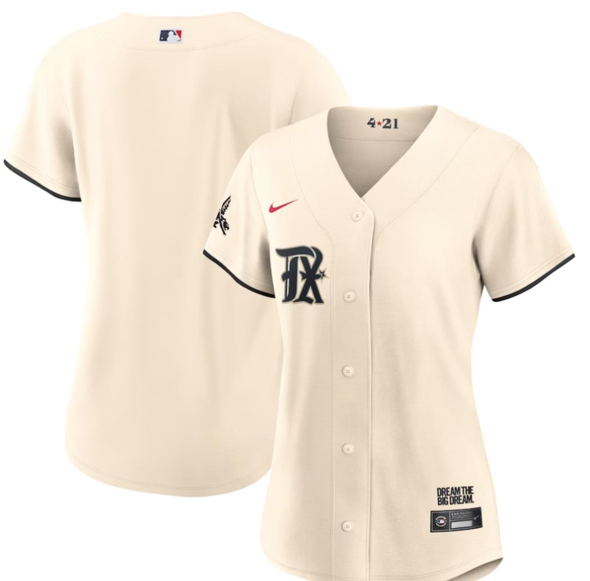 Women's Texas Rangers Nike City Connect Replica Jersey - $139.99