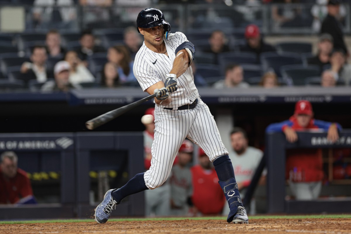 New York Yankees' Giancarlo Stanton Comments on His Hamstring Injury