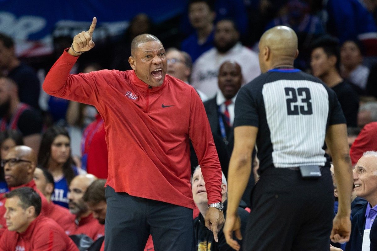 76ers head coach Doc Rivers sounds off on NBA rules