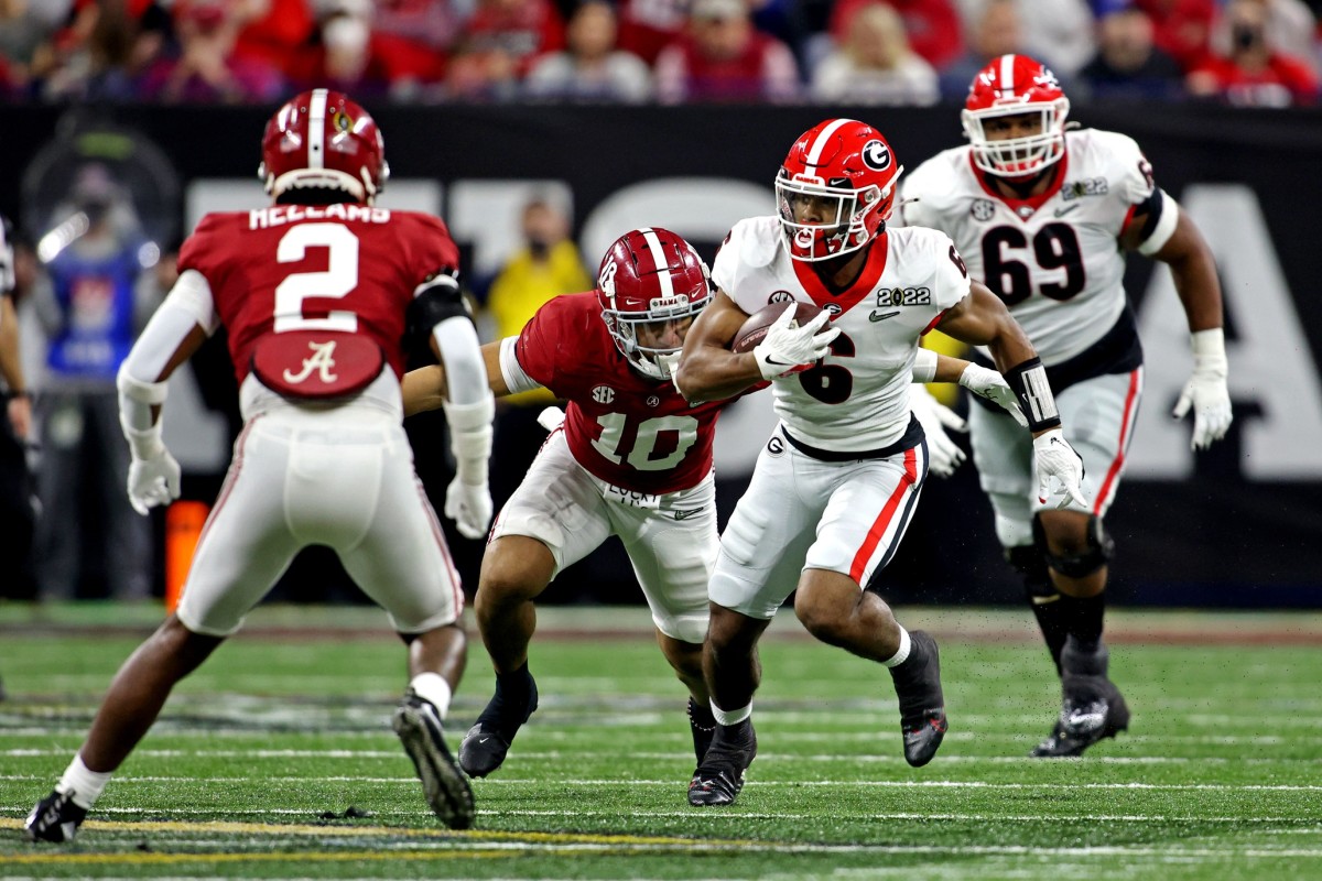 Saints Draft Prospect Kenny McIntosh Sports Illustrated New Orleans