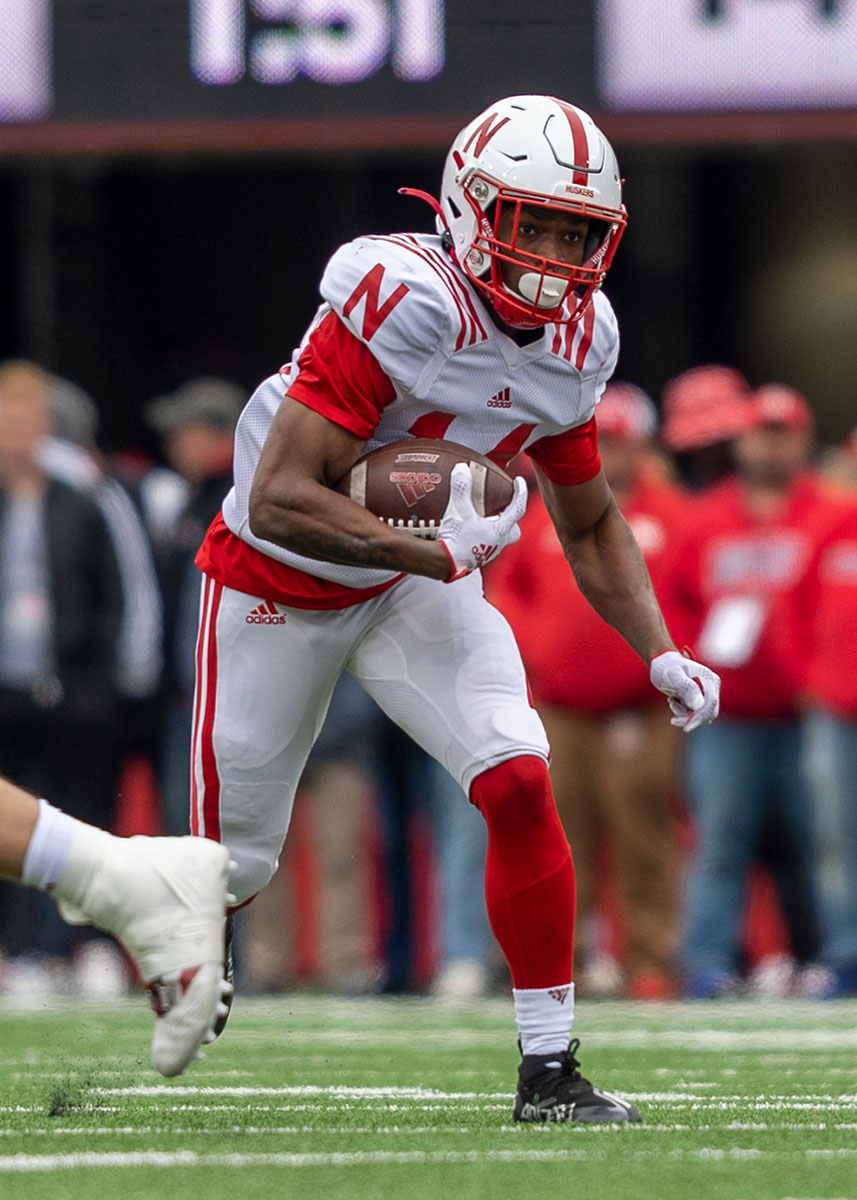 Rahmir Johnson 2 2023 Nebraska football spring game