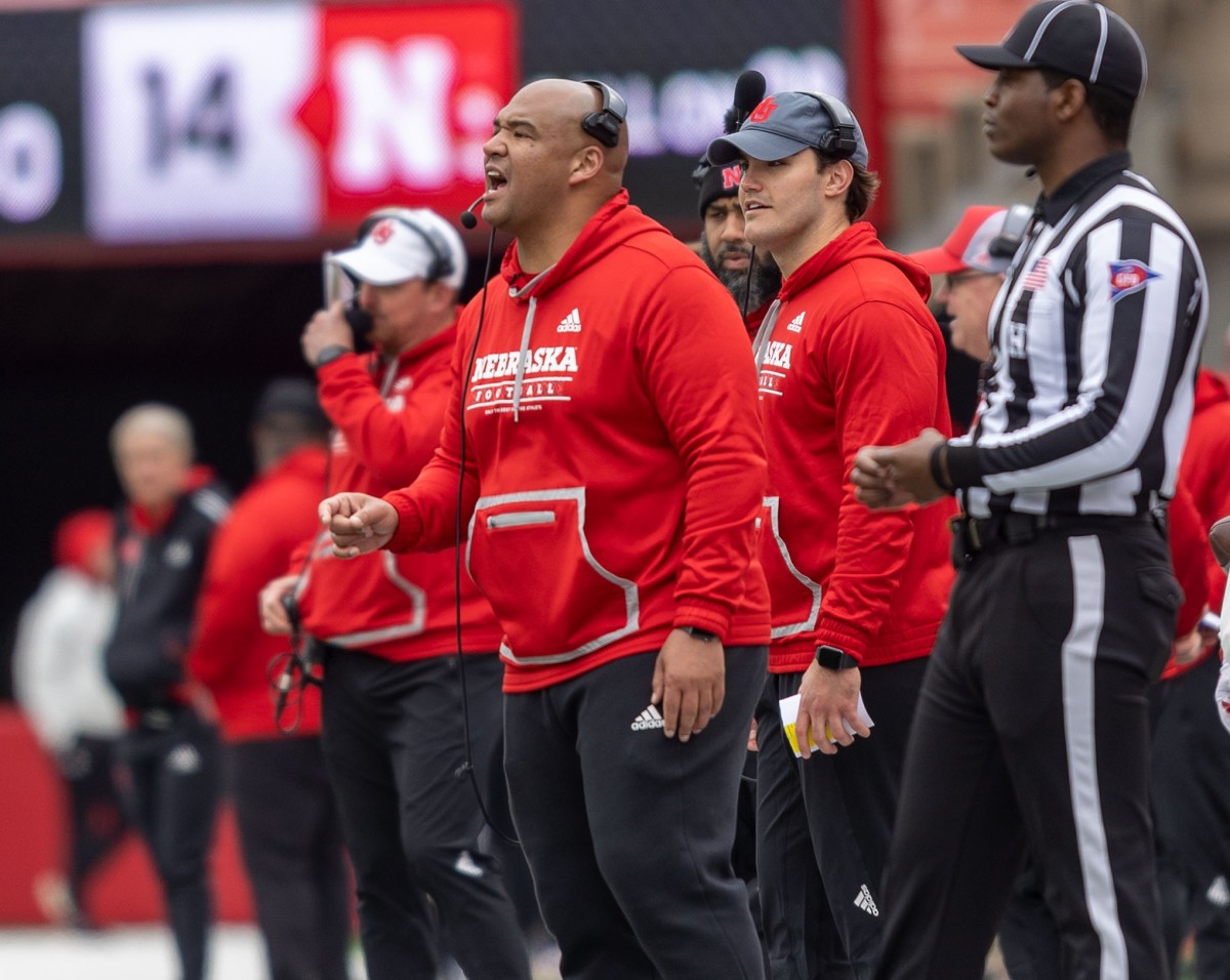 Tony White defensive coordinator 2023 Nebraska football spring game