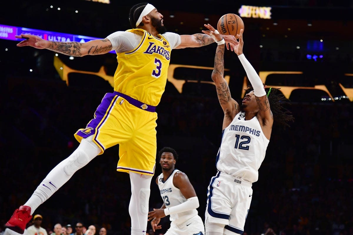 What TV channel is Los Angeles Lakers vs. Memphis Grizzles on? NBA