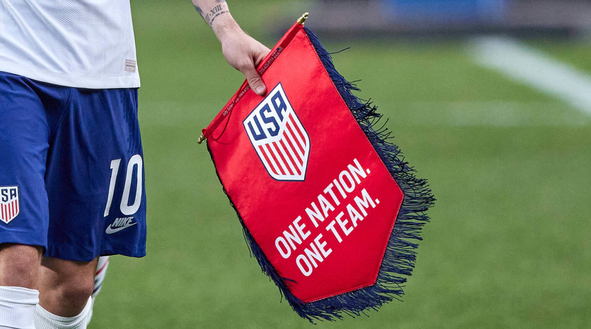 The U.S. Soccer logo.