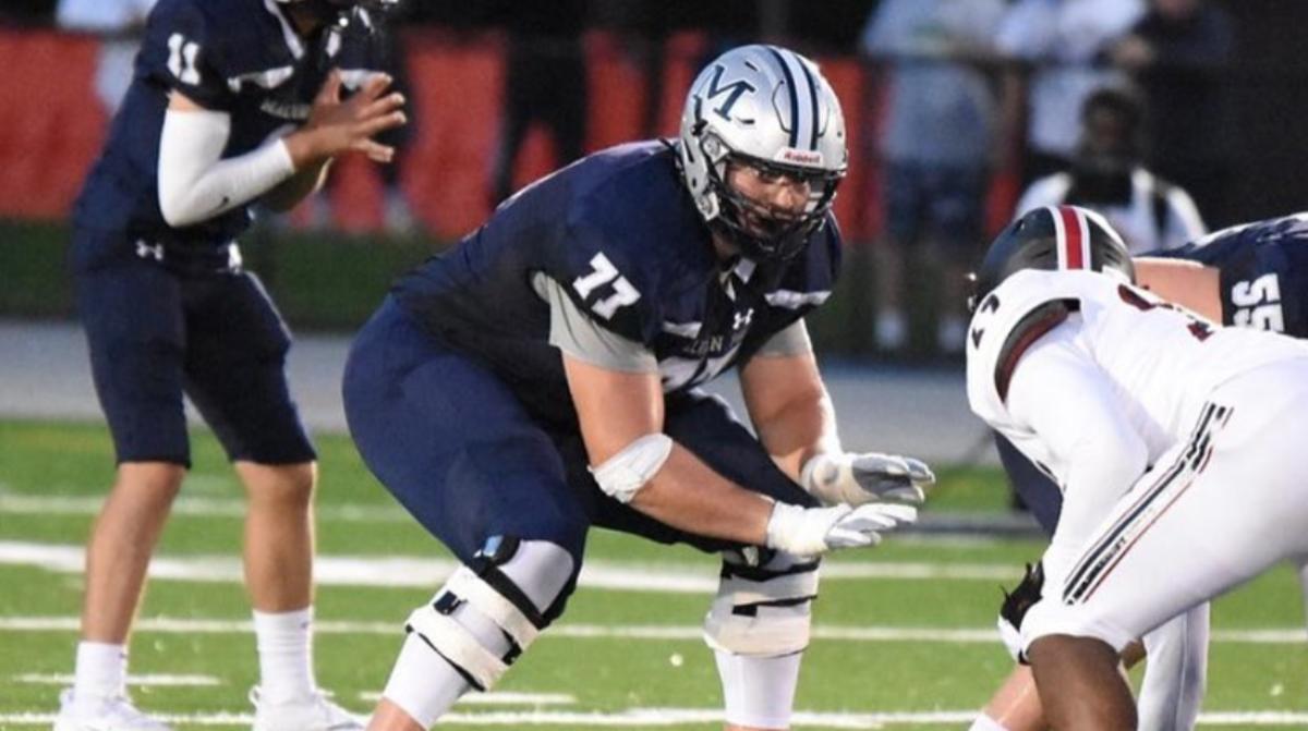 Notre Dame Offensive Line Commit Peter Jones Has Seen His Game Evolve