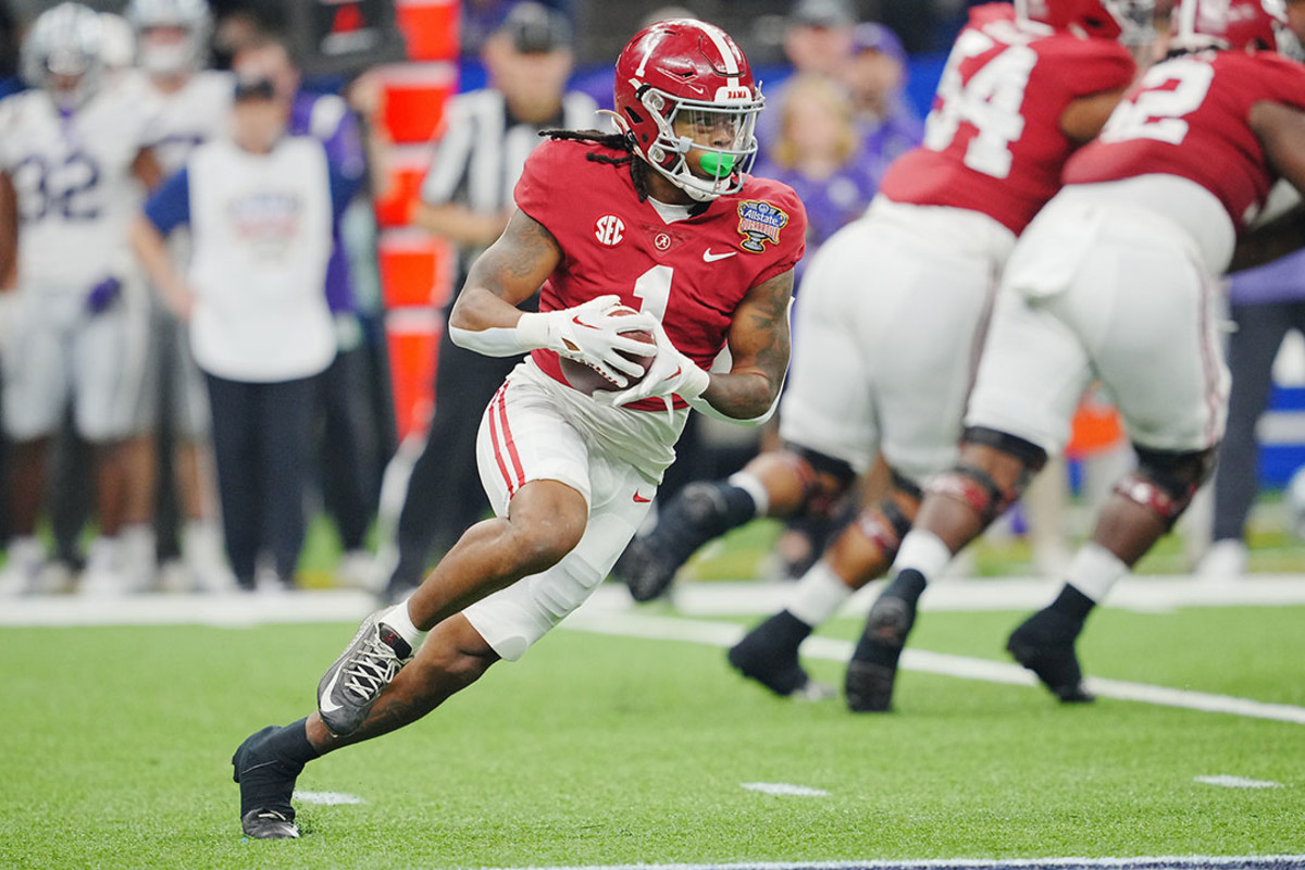 Alabama Crimson Tide running back Jahmyr Gibbs