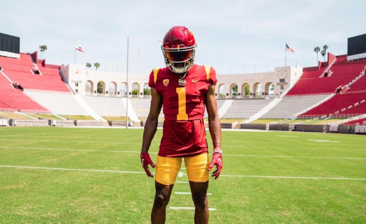 BREAKING USC football gets commitment from 2024 wide receiver Sports