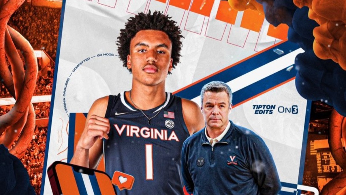 Three-star center Anthony Robinson announces his commitment to the Virginia men's basketball program.