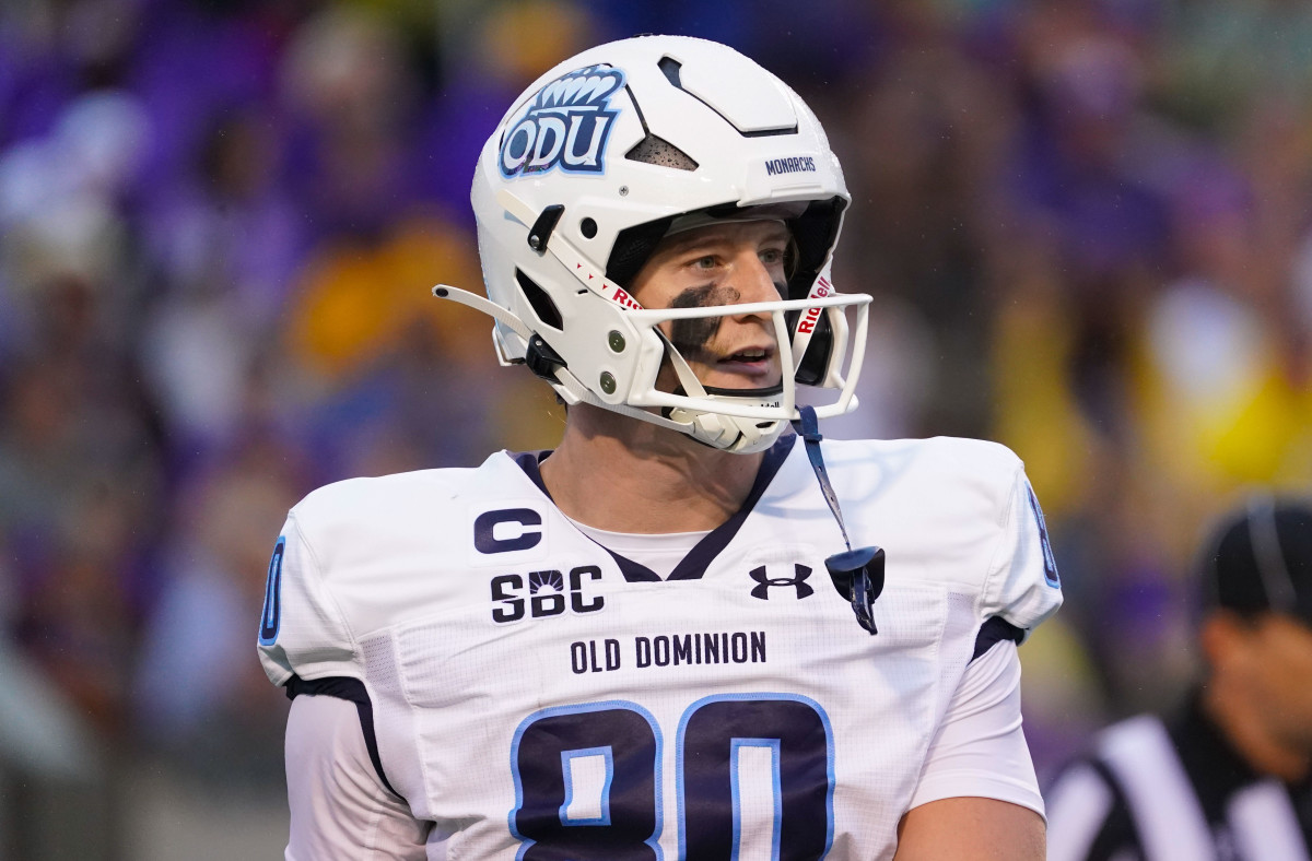 Old Dominion tight end Zack Kuntz