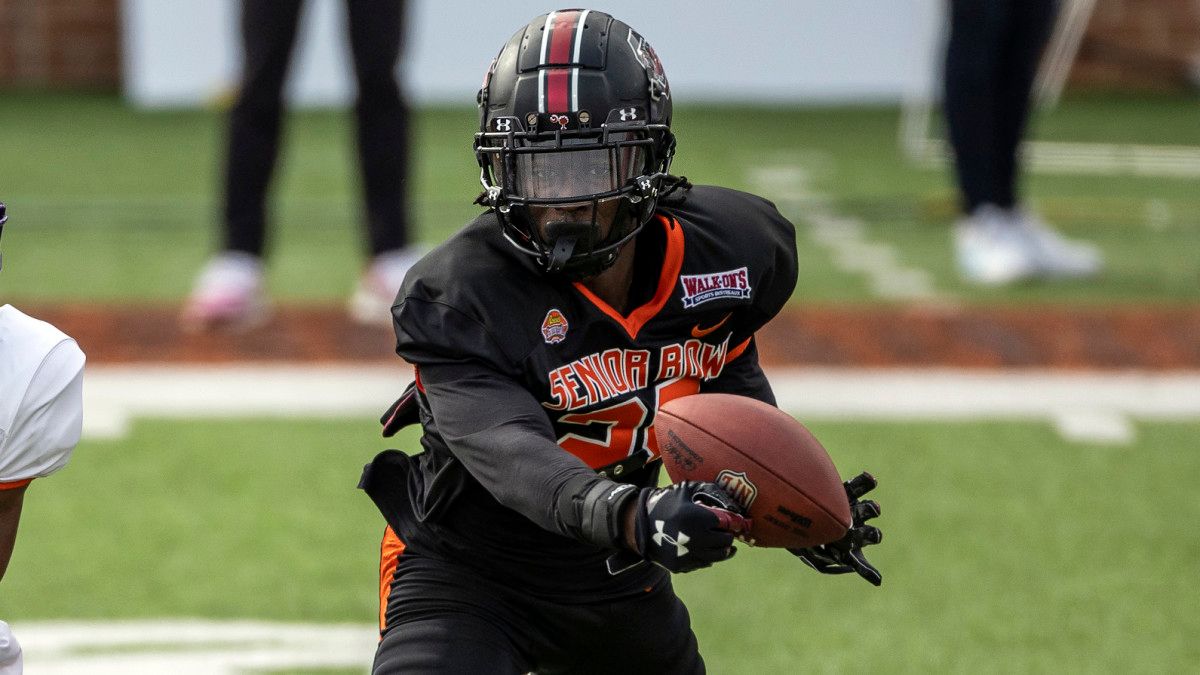 Indianapolis Colts cornerback Darius Rush Senior Bowl