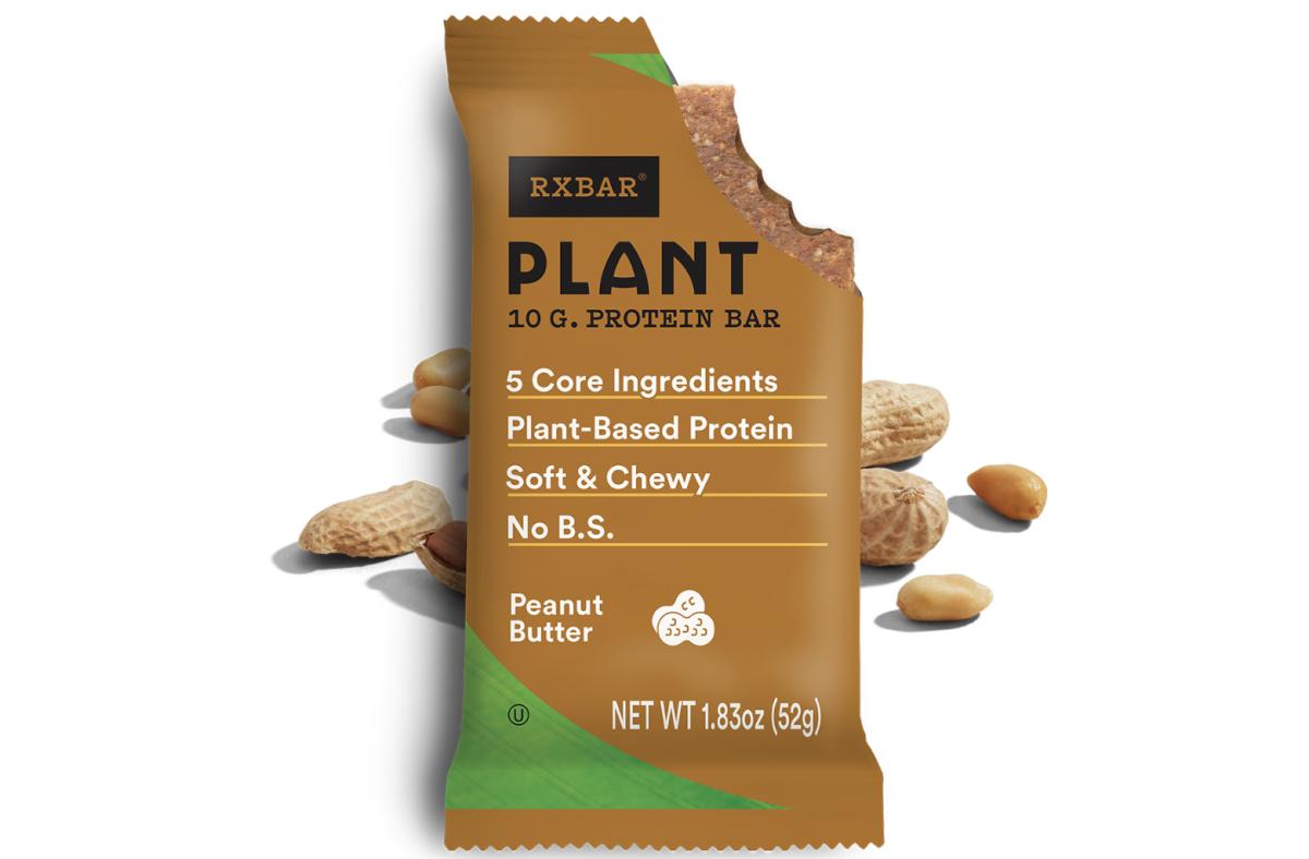 RXBAR Plant Protein Bar, Peanut Butter