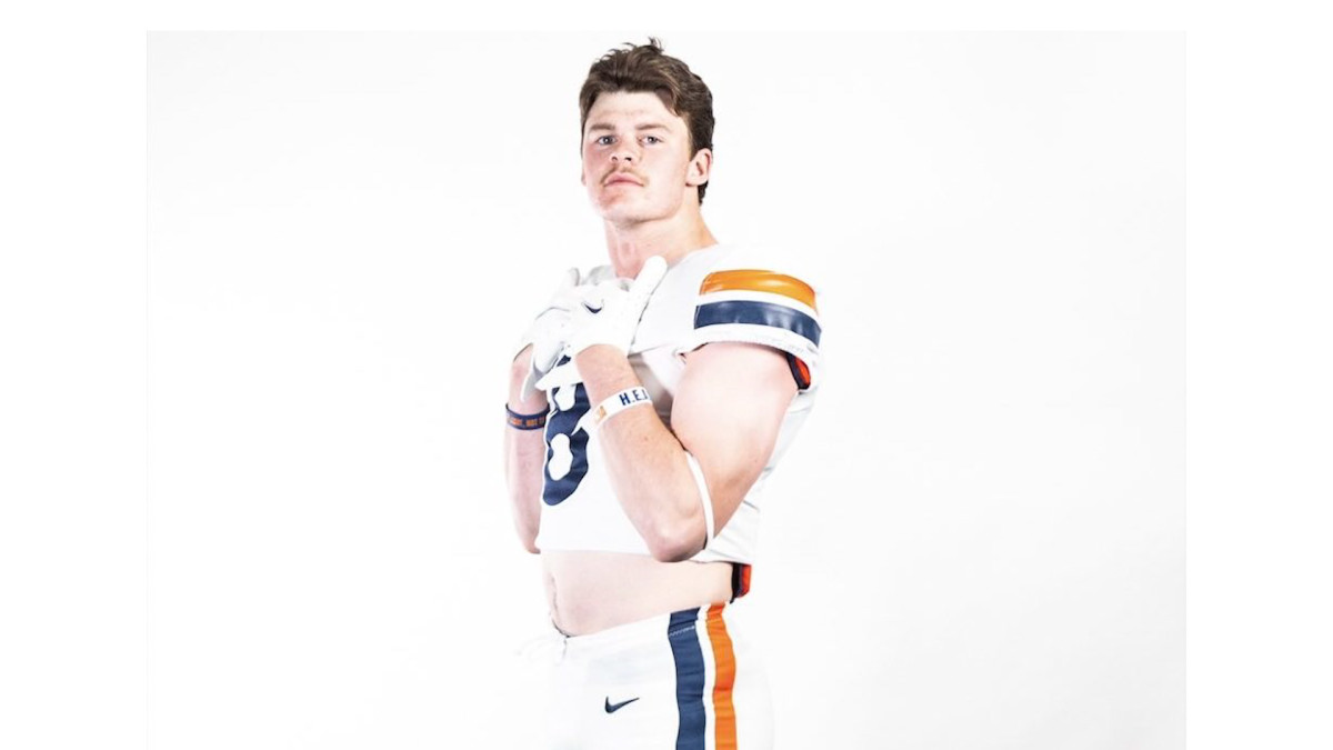 Episcopal tight end John Rogers announces his commitment to the Virginia Cavaliers football program.