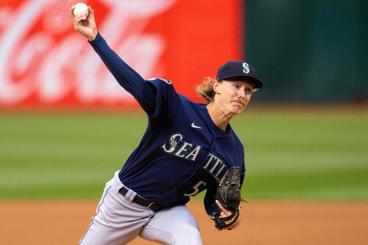 Seattle Mariners pitcher Bryce Miller