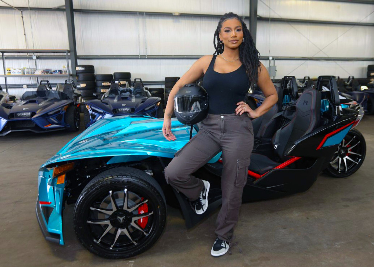 Taylor Rooks Promotes 'International Female Ride Day' Riding A Polaris