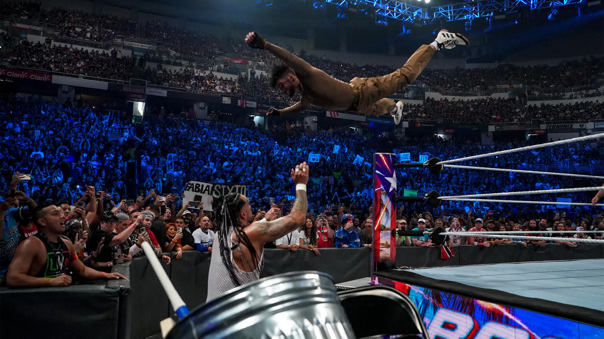 Bad Bunny Appears At WWE WrestleMania 39