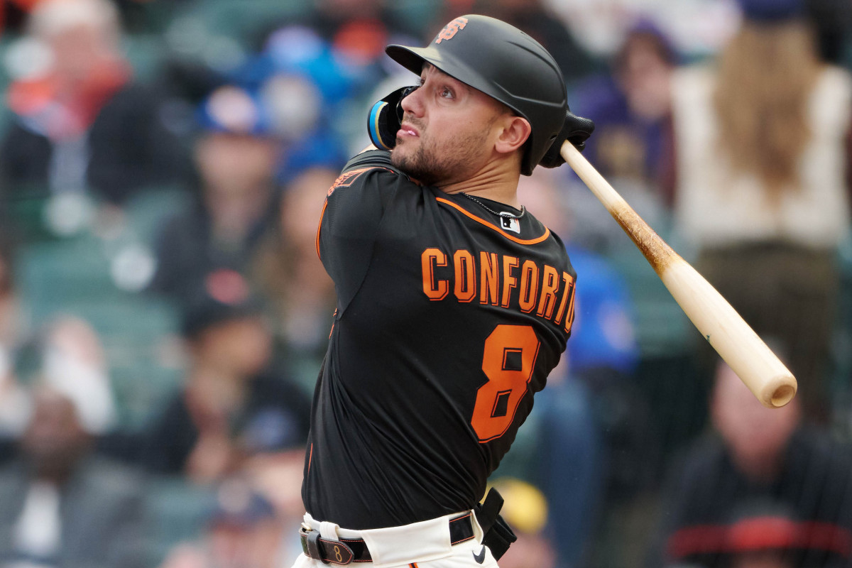 San Francisco Giants outfielder Michael Conforto