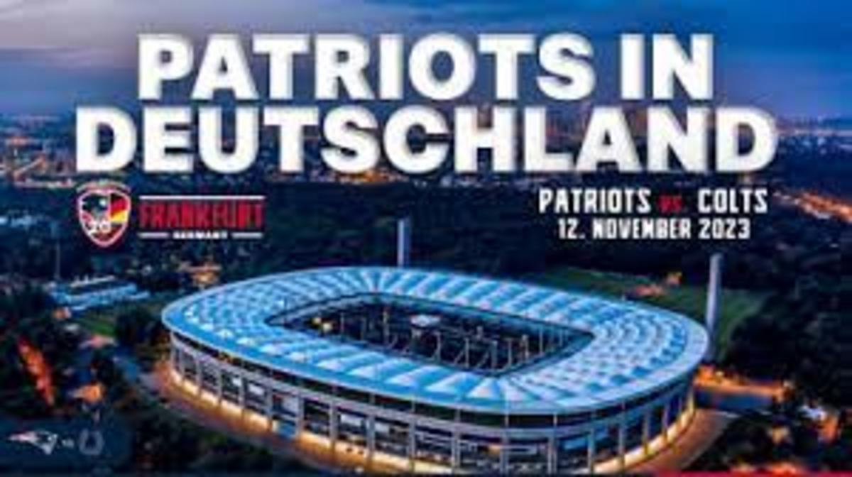 The Patriots take on the Colts Sunday morning in Frankfurt.