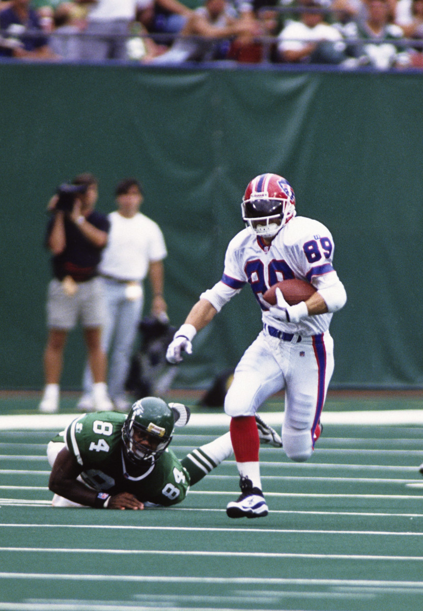 Former Bills WR Steve Tasker against the Jets