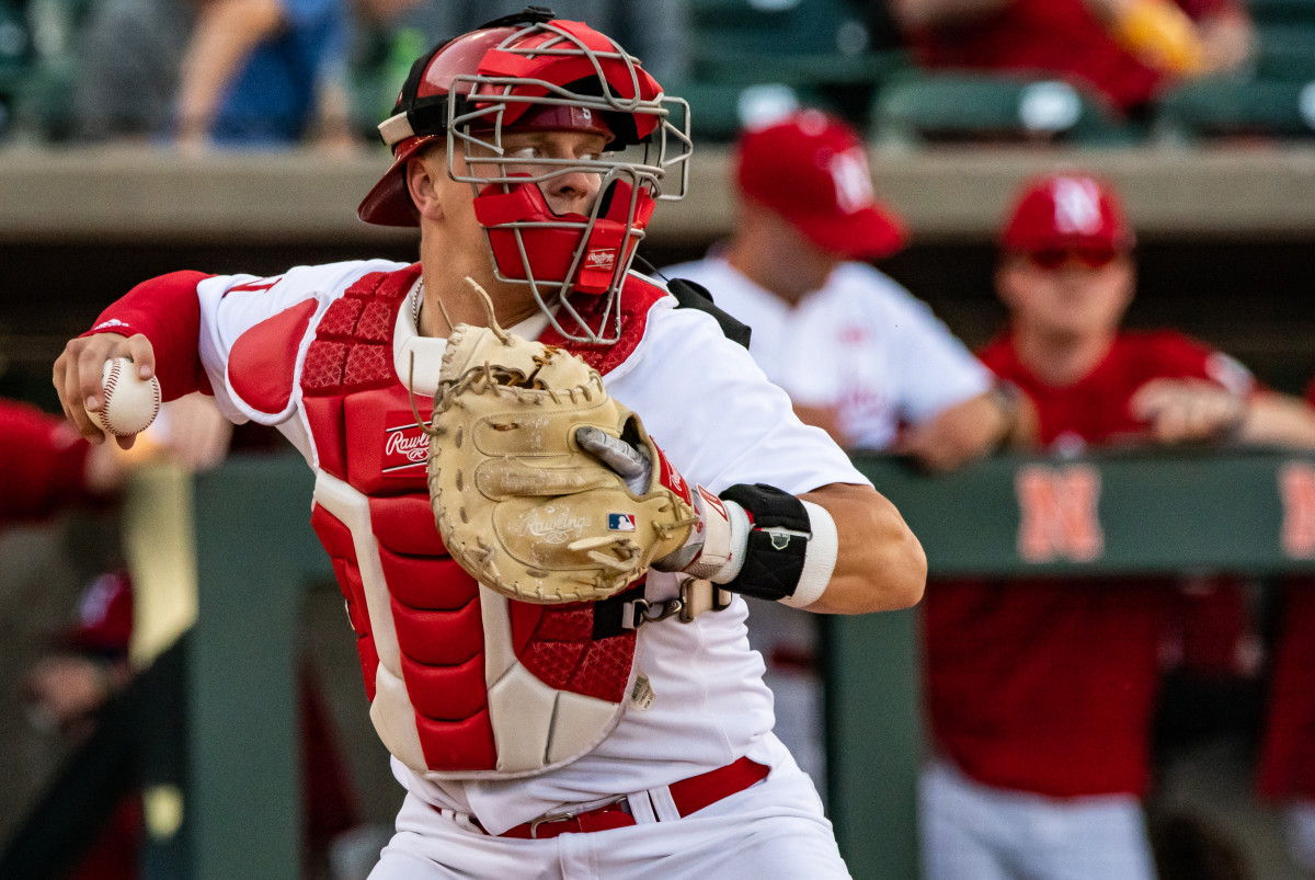 07-Josh Caron Nebraska Baseball vs Penn State G1 2023