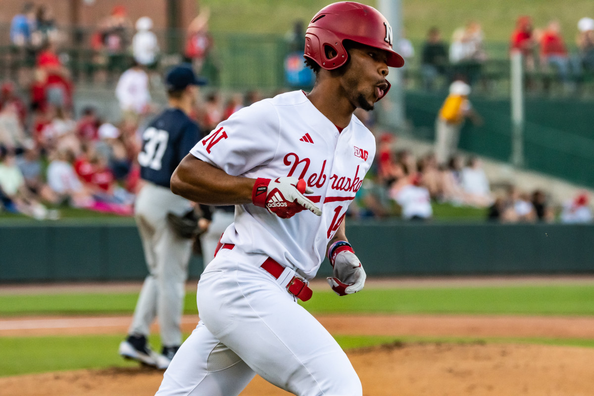 10-Brice Matthews Nebraska Baseball vs Penn State G1 2023