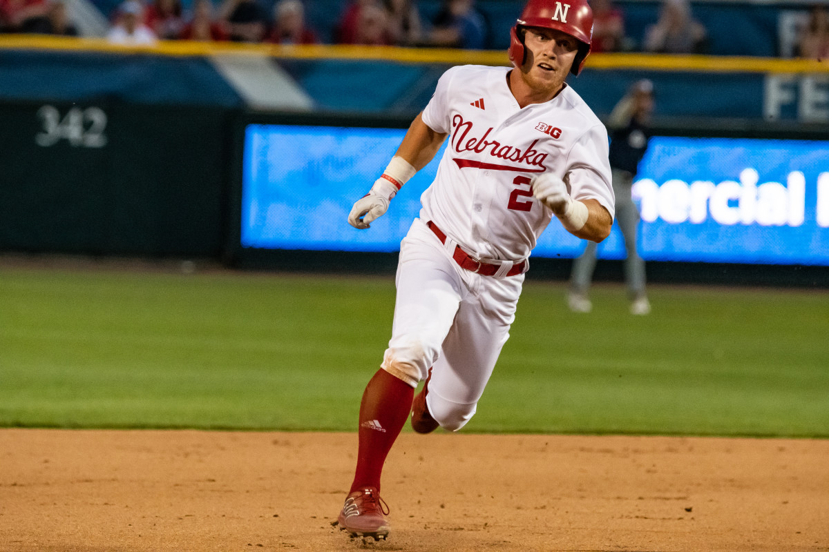 29-Casey Burnham Nebraska Baseball vs Penn State G1 2023