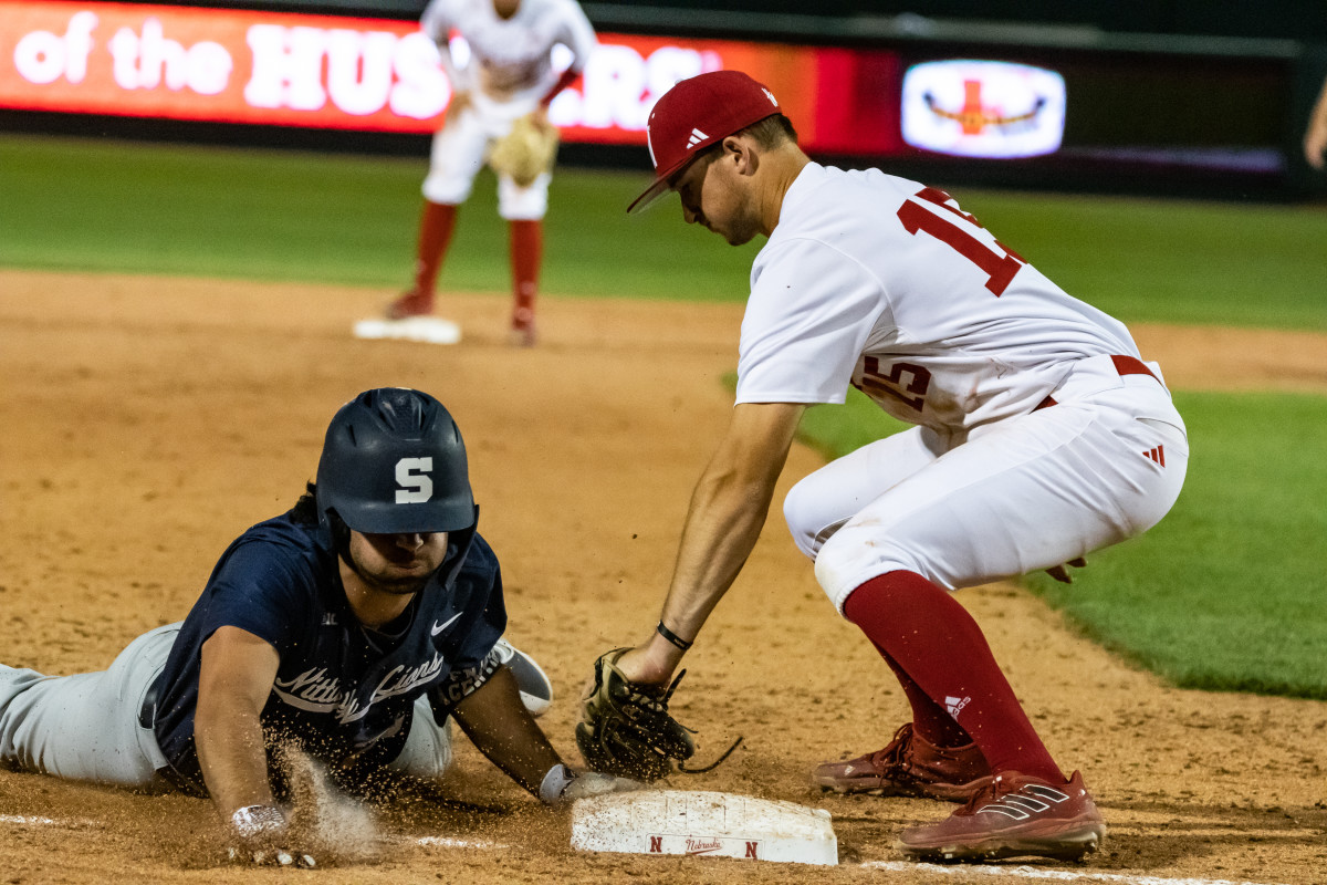 38-Dylan Carey Nebraska Baseball vs Penn State G1 2023