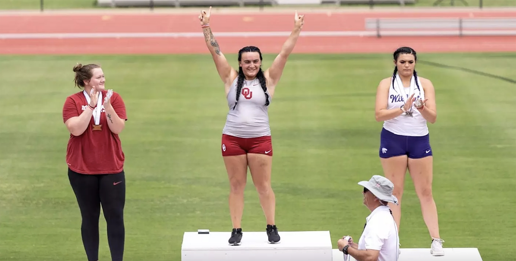 OU Track Oklahoma Brings Home One Big 12 Gold On Day 1 of Conference
