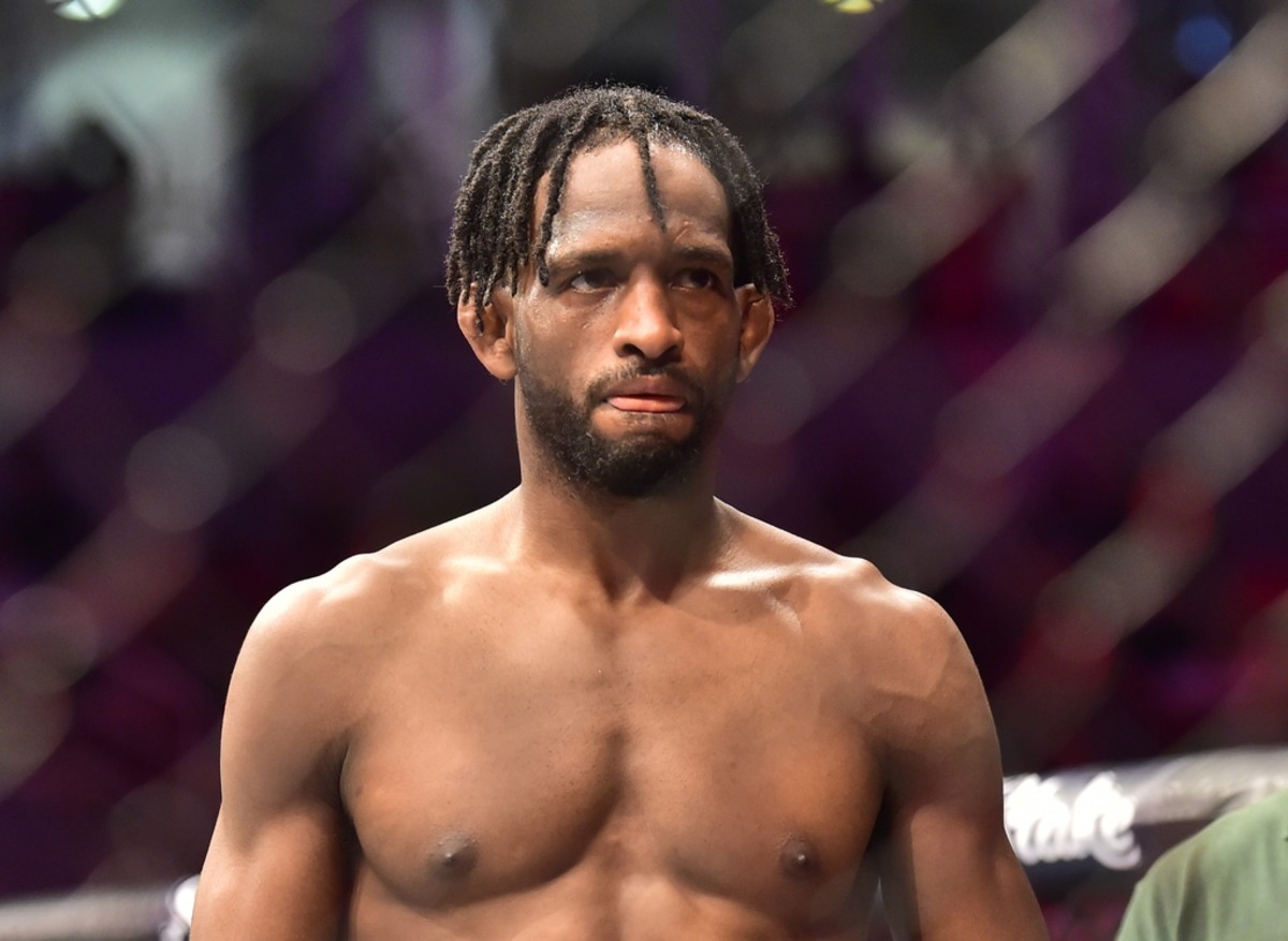 Garry called out Neil Magny following his first-round win at UFC Charlotte. (Jason da Silva/USA TODAY Sports)