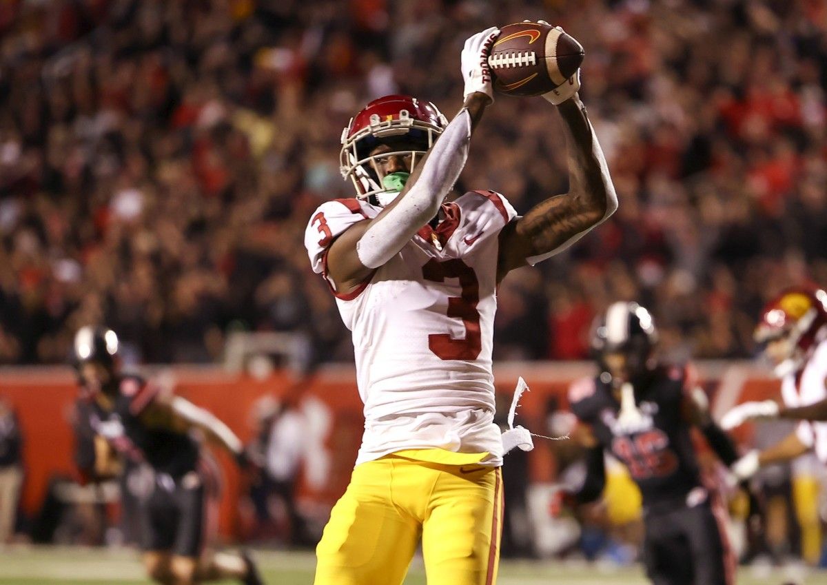 Jordan Addison was selected in the first round of the NFL draft by the Minnesota Vikings.