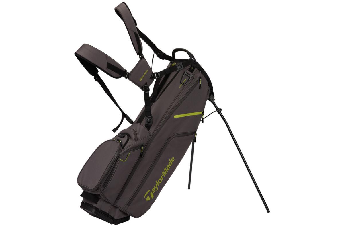 TaylorMade-FlexTech-Crossover-2023-Stand-Bag-grey-and-green