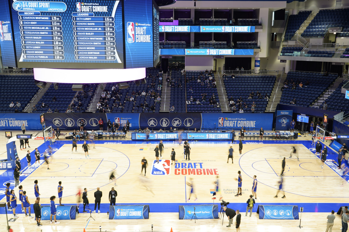 2023 NBA Draft Combine at Wintrust Arena (Chicago, IL).